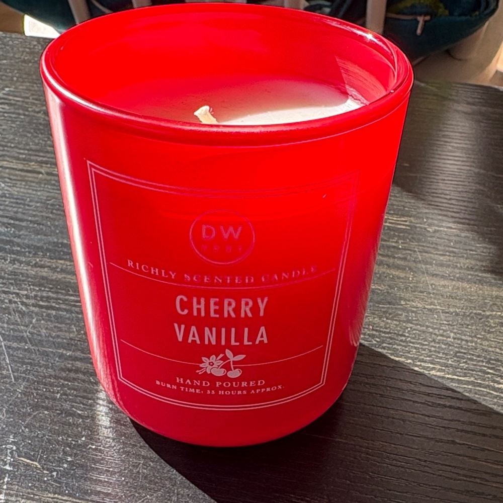 DW Home Red Cherry Vanilla Candle